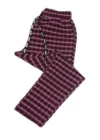 Pijalüx Erkek  Kareli Poplin Cepli Alt Pijama