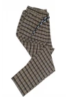 Pijalüx Erkek  Kareli Poplin Cepli Alt Pijama