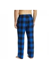 Pijalüx Erkek  Kareli Poplin Cepli Alt Pijama