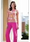 Şahinler Kadın Çizgili Pijama 21414