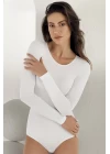 Şahinler Uzun Kollu Bisiklet Yaka Çıtçıtlı Body B866