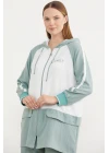 Sementa 76318 Fermuarlı Tunik Krep Takım