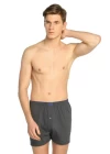 Tutku 0117 Erkek  Penye Düz Boxer