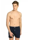 Tutku 0117 Erkek  Penye Düz Boxer
