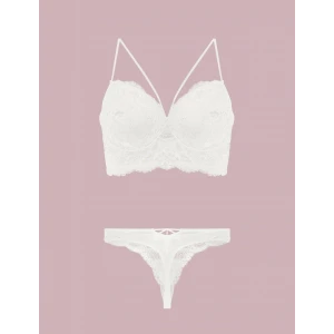 4330 Desteksiz Dantelli Sütyen Takım