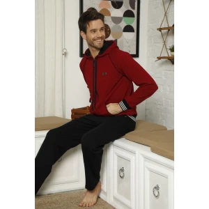 7208 Erkek  Kapişonlu Eşofman Takım