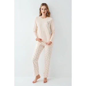 Arnetta 3434-s Kadın Uzun Kol Pijama Takım