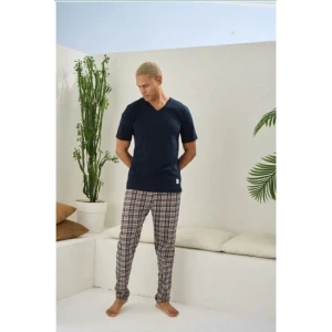 Erkek 2099 Erkek  V.yaka Pijama Takım