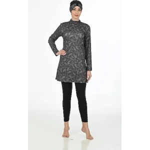 Fantasy 3321 Bayan Desenli Tesettür Mayo