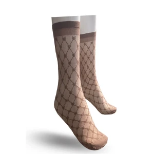 Flavour Kadın Norma Dizaltı Çorap Vizon