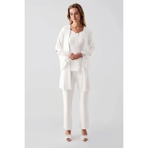 Freshness 322 Kadın Sabahlıklı Pijama Takımı