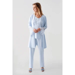 Freshness 322 Kadın Sabahlıklı Pijama Takımı