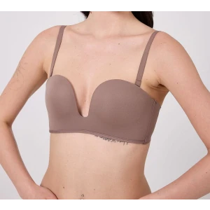 Freshness Msf05 Destekli V Dekolte Lazer Kesim Sütyen