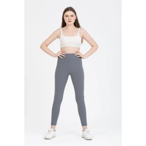 Füme Yüksek Bel Fitilli Tayt 0608