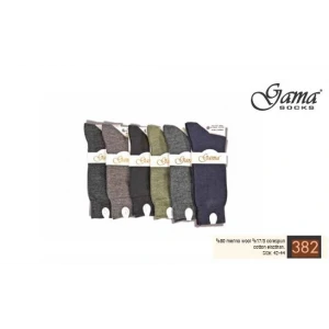 Gama 382 Erkek Merinos Yün Çorap