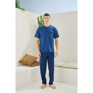 Kocabey 2118 Midi Yaka Pijama Takım