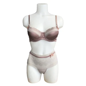 Night Flight Kurdele Süslemeli Desteksiz sütyen Takımı 2154