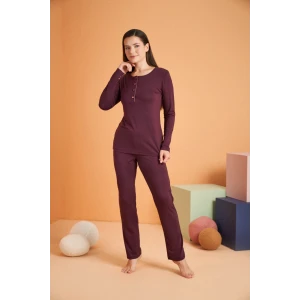 Pjs 28048 Kadın Patlı Pijama Takım