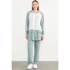 Sementa 76318 Fermuarlı Tunik Krep Takım