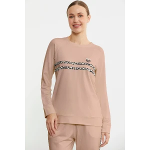 Sementa 76446 Leopar Çizgili Jogger Pijama Takım