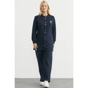 Sementa 76510 Çıtçıtlı Tunik Boy Eşofman Takım