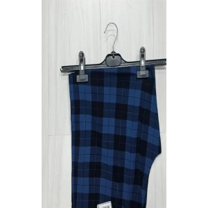 Tek Alt Kareli Desen Pantalon Kly 306