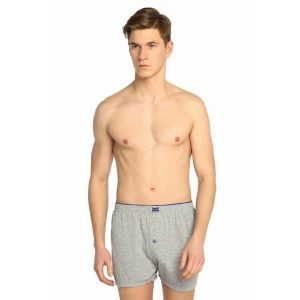 Tutku 0117 Erkek  Penye Düz Boxer