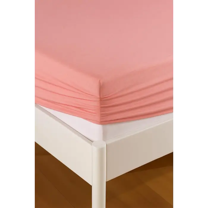 %100 PAMUKLU ÇİFT KİŞİLİK ÇARŞAF TAKIMI-Pembe
