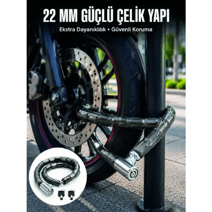 22 mm Kalın Güçlendirilmiş Çelik Yapı ile Maksimum Koruma