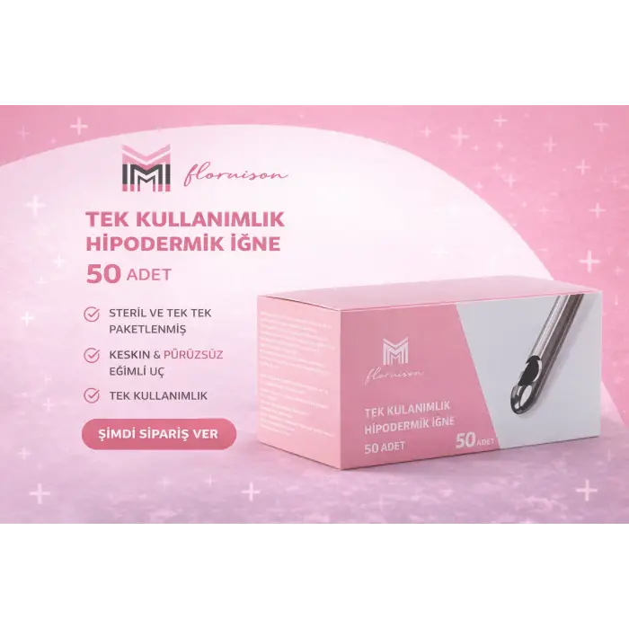 23G X 70MM Dolgu Kanülü Steril Uç 50 Adet 1 Kutu