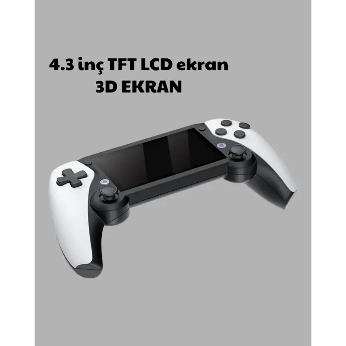 3D Ekranlı Mini Oyun Konsolu + Multimedya
