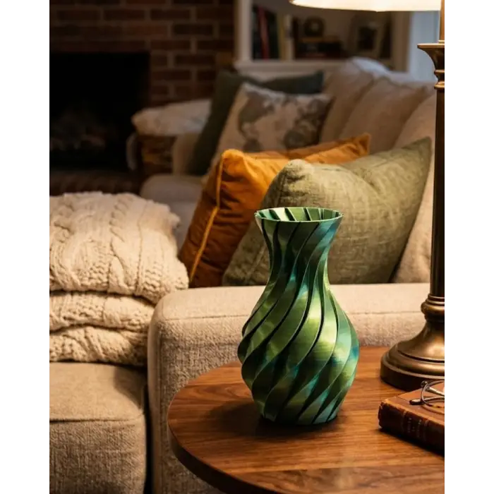 3D ÜRÜN SPİRAL VAZO