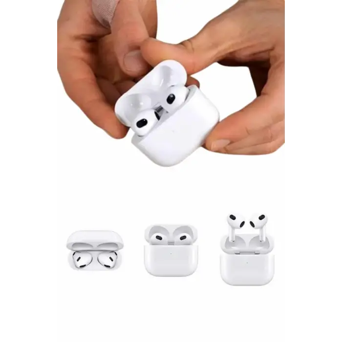 3.Nesil İOS Android Uyumlu Bluetooth 5.0 Beyaz Çağrı Cevaplama