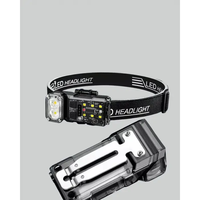 3’ü 1 Arada LED Far Şarj Edilebilir Sensörlü Manyetik 10 Saat Kullanım