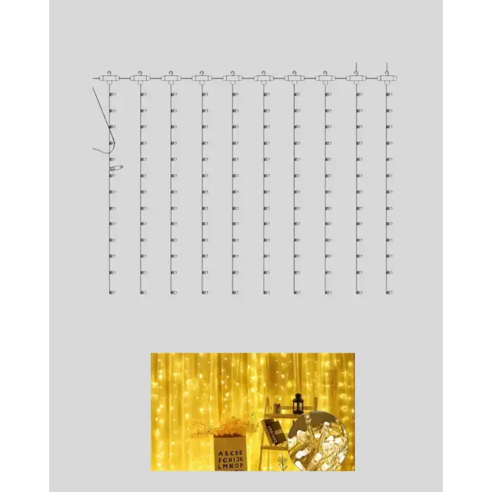 3X3 GÜNIŞIĞI KUMANDALI PERDE