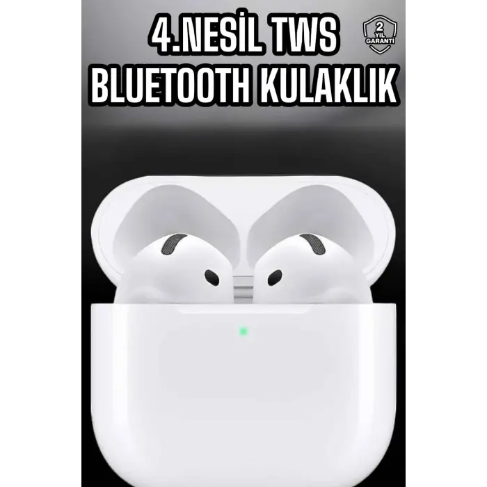 4.Nesil Kaliteli TWS Android ve İOS Uyumlu Mikrofonlu Kulaklık