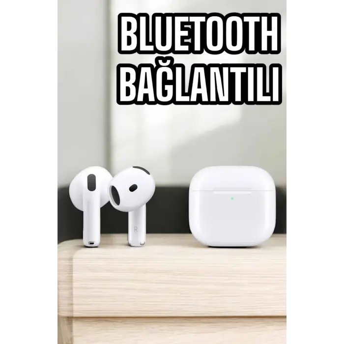 4.Nesil Kaliteli TWS Android ve İOS Uyumlu Mikrofonlu Kulaklık