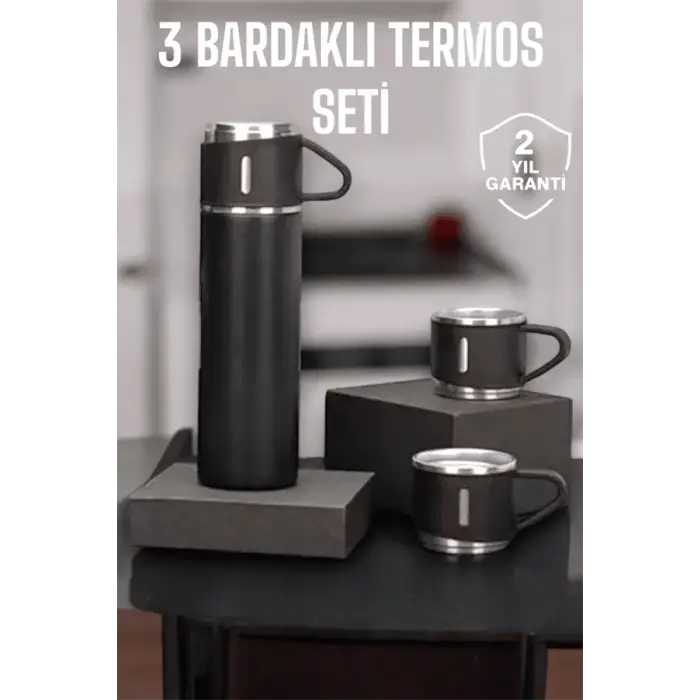 500 ml Kapasiteli Taşınabilir Basınçlı Termos Seti Günlük Kullanım için İdeal