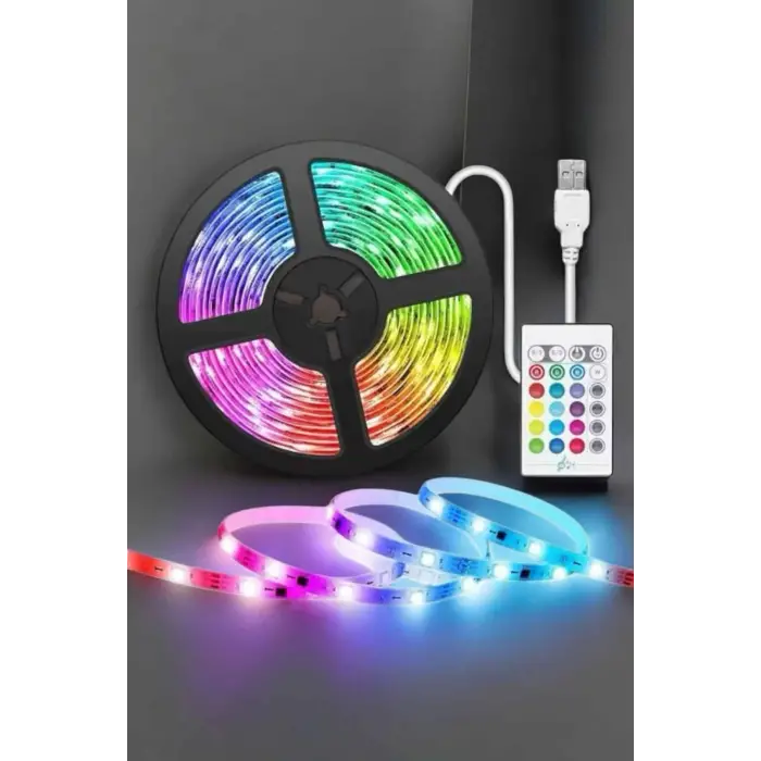 5M RGB Işıklı Her Ortama Uygun Led Işık