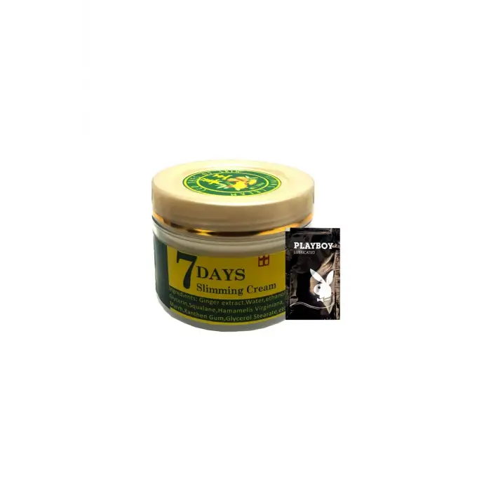 7 Days 100 ml Ginger Miracle Slimming Cream Sıkılaştırıcı+1 ad Jel ile