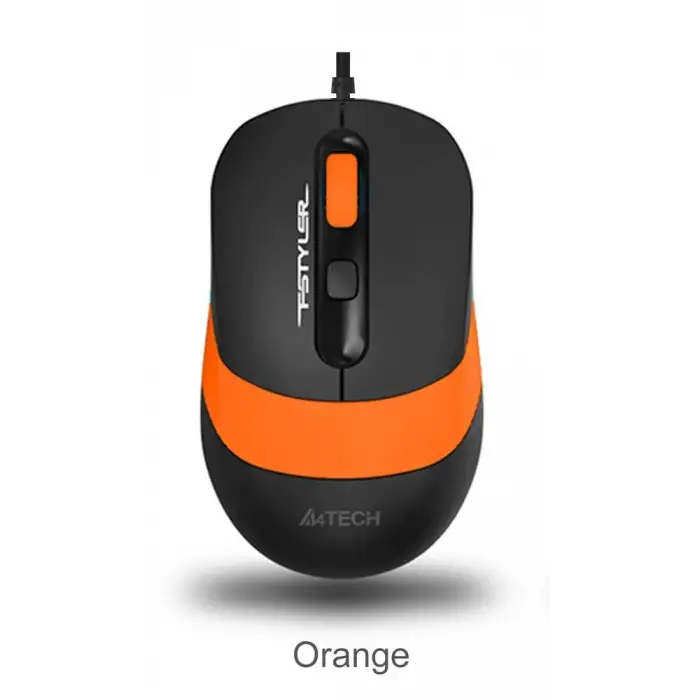 A4 Tech Fm10 Usb Fstyler Turuncu Optik 1600 Dpı Mouse