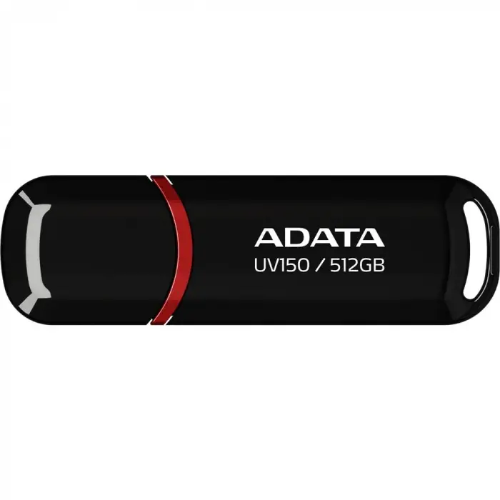 ADATA UV150-512GB USB3.2 Gen1 Black Flash Bellek