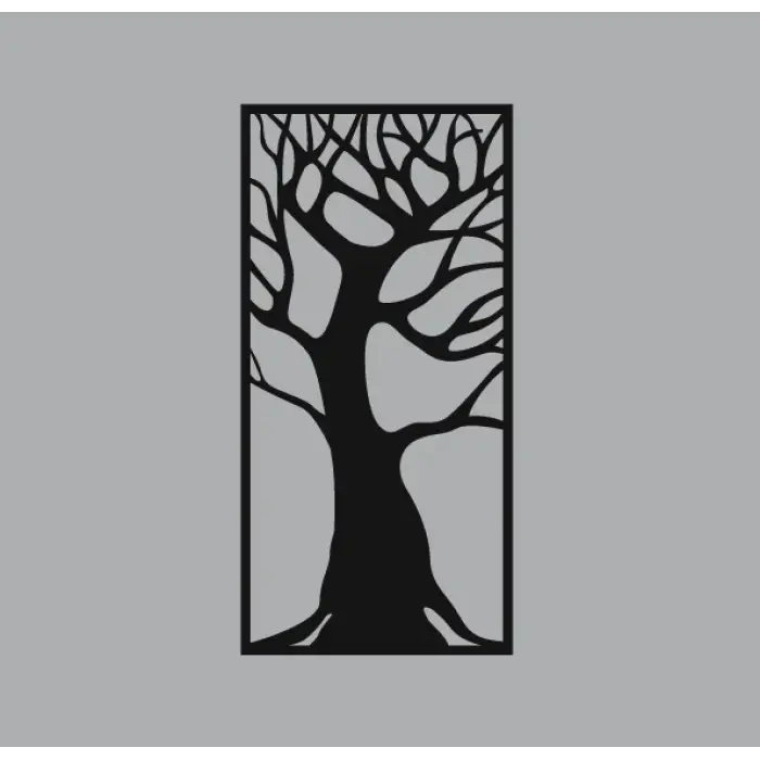 Ahşap İşleme Duvar Süsü - 30 cm x 50 cm