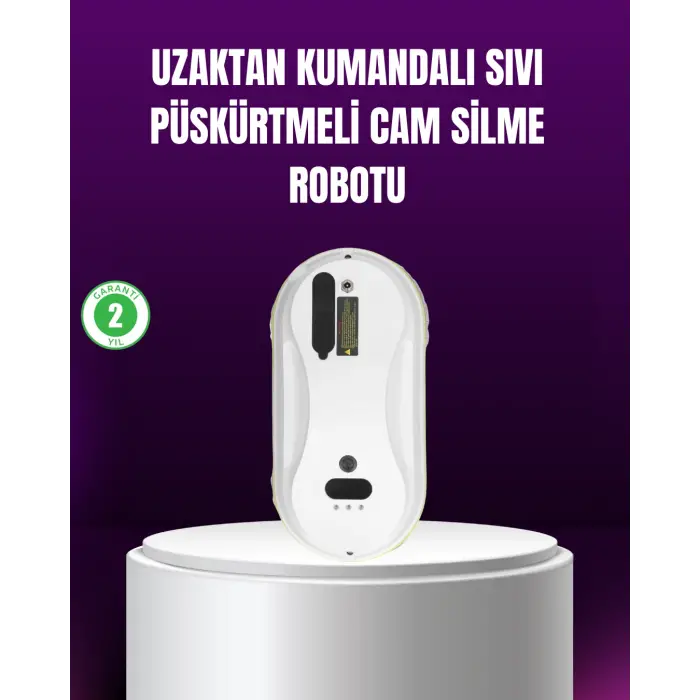 AI Akıllı Rotalı Otomatik Cam Temizleme Robotu