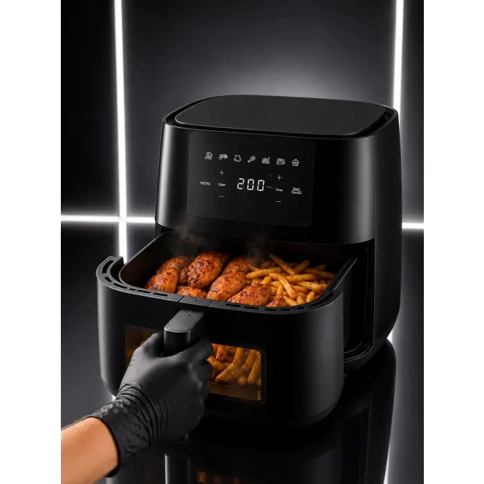 Air Fryer Mutfak Pişirme Cihazı Çok Programlı Dokunmatik