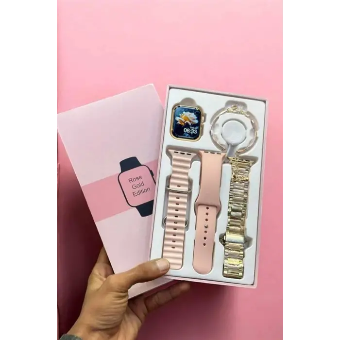 Akıllı Saat Bluetooth Bağlantılı Aksesuar Hediyeli GPS Takibi