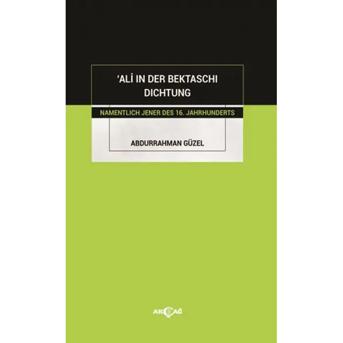Ali in Der Bektaschi Dichtung