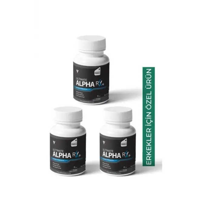 Alpha Rx Erkeklere Özel Destekleyici 30 Lu X 3 Adet