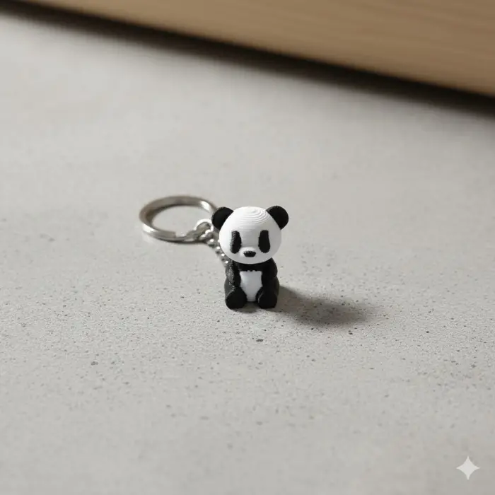 Anahtarlık- Panda 3lü Set