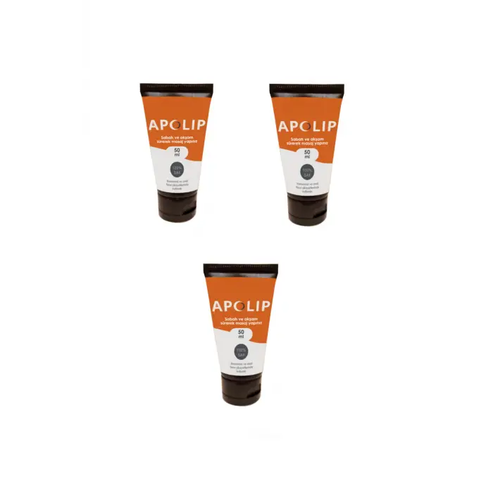Apolip Kremi 50ml 3 Adet